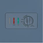 Морозильный ларь Willmark CF-380MS, объем 365 л, цвет синий, ручная разморозка