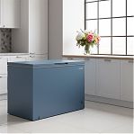 Морозильный ларь Willmark CF-380MS, объем 365 л, цвет синий, ручная разморозка