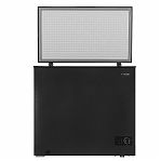 Морозильный ларь WILLMARK CF-250BS BlackStone объем 225 л, цвет черный камень, ручная разморозка 