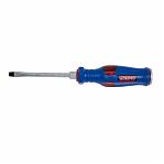 Отвертка ударная Workpro WP221202 SL6.5х100 мм, ударопрочная рукоятка