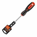 Отвертка шлицевая Startul Master ST3092-610, SL6х100 мм, двухкомпонентная рукоятка