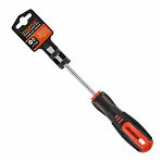 Отвертка шлицевая Startul Master ST3092-610, SL6х100 мм, двухкомпонентная рукоятка