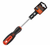 Отвертка шлицевая Startul Master ST3092-610, SL6х100 мм, двухкомпонентная рукоятка