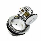 Сифон гофрированный с донным клапаном Click-Clack СНП-03 для душевой кабины с сеткой, с гидрозатвором