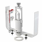 Комплект арматуры Alcaplast SA2000SK для унитаза, нижний подвод 1/2", металлическая резьба