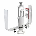 Комплект арматуры Alcaplast SA2000SK для унитаза, нижний подвод 1/2", металлическая резьба