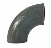 Отвод штампованный, стальной гнутый, Дн 57, для снижения гидравлического сопротивления в трубопроводе