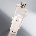 Комплект арматуры Alcaplast SA2000S для унитаза, нижний подвод, 1/2", пластик