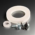 Комплект арматуры Alcaplast SA2000S для унитаза, нижний подвод, 1/2", пластик