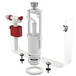 Комплект арматуры Alcaplast SA2000 для унитаза, боковой подвод, 1/2", пластик