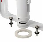 Комплект арматуры Alcaplast SA2000К, для унитаза, боковой подвод 1/2", пластик, латунь