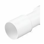 Труба гофрированная McAlpine MRMF 1-S гибкая, раздвижная, вход 1 1/2", выход 40/50 мм, длина 0.85 м, белая