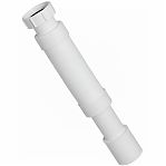 Труба гофрированная McAlpine MRMF 1-S гибкая, раздвижная, вход 1 1/2", выход 40/50 мм, длина 0.85 м, белая