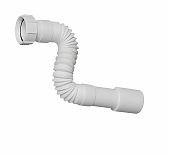 Труба гофрированная McAlpine MRMF 105S гибкая, раздвижная, вход 1 1/4", выход 40/50 мм, длина 500 мм, белая