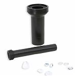 Переход для инсталляции Mcalpine FP45R-KIT2, с фановой трубой 90 мм, черный