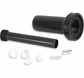 Переход для инсталляции Mcalpine FP45R-KIT2, с фановой трубой 90 мм, черный