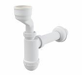 Сифон бутылочный Alcaplast A-45A для писсуара, 40-1 1/4", с манжетой, белый
