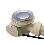 Сифон трубный Alcaplast A55K60 для ванны 50-1 1/2", с переливом, хром