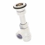 Сифон бутылочный MCAlpine MRW2L для раковины, 32-1 1/4", белый