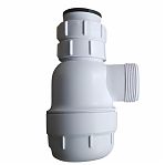 Сифон бутылочный MCAlpine MRSK2-NW для раковины 40-1 1/2", без горловины, белый
