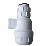 Сифон бутылочный MCAlpine MRSK2-NW для раковины 40-1 1/2", без горловины, белый