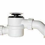 Сифон бутылочный MCAlpine MRB12 для ванны 40/50-1 1/2", с переливом, хром