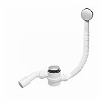 Сифон бутылочный MCAlpine MRB12 для ванны 40/50-1 1/2", с переливом, хром