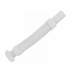 Труба гофрированная McAlpine MRMF1-05 гибкая, раздвижная, вход 1 1/4", выход 32 мм, 300-500 мм, белая