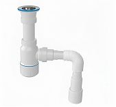 Сифон бутылочный Nova Plumbing Solution 1051 для раковины, 50-1 1/2", хром