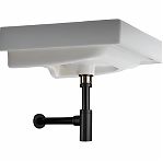 Сифон бутылочный Frap F82-7 для раковины 32-1 1/4", без выпуска, черный