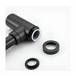 Сифон бутылочный Frap F82-7 для раковины 32-1 1/4", без выпуска, черный