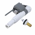 Клапан для бачка унитаза Gappo G1892.04 нижний и боковой подвод 1/2", металлическая резьба