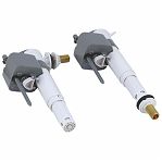 Клапан для бачка унитаза Gappo G1892.04 нижний и боковой подвод 1/2", металлическая резьба