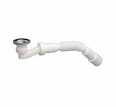 Сифон трубный Nova 1622 для душевого поддона 40/50-1 1/2", белый