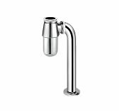Сифон бутылочный Frap F81 для раковины 32-1 1/4", выход в пол, хром