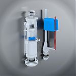 Комплект арматуры Ани Пласт WC6550М для унитаза, нижний подвод 1/2", пластик