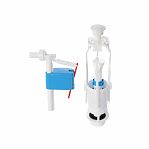 Комплект арматуры Ани Пласт WC6050М для унитаза, Эконом, боковая подводка, 1/2", пластик