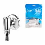 Сифон AV Engineering AVE-APS1 для стиральной машины, наружный, хром