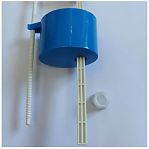 Клапан для бачка унитаза Nova Plumbing Sol 7022, нижний подвод 3/8"-1/2", металлическая резьба