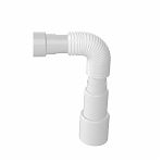 Сифон для мойки Nova Plumbing Solution 1042, с выпуском 3 1/2", латунный винт 45 мм