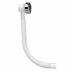 Сифон для ванны Nova Plumbing Solution 1541, автоматический, с переливом, гибкая труба 1/2"