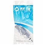 Клапан для бачка унитаза AV Engineering AVE129705PL, нижний подвод 1/2", пластиковая резьба