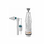 Комплект арматуры Nova 4126 для унитаза, универсальная 1/2", однорежимная, пластик