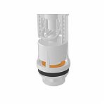 Арматура для бачка унитаза Nova 4803, универсальная, однокнопочная, нижняя подводка