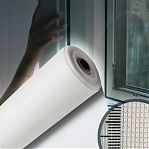 Сетка москитная Премиум для защиты от насекомых, ширина 0.9 м, цвет белый, на отрез от 1 метра