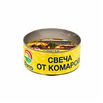 Свеча от комаров ДЭТА аромат цитронеллы 120 г, для дома и дачи 66700889