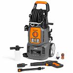 Мойка высокого давления Daewoo Full Control DAW 675, 2.6 кВт, 200 бар, 10.3 л/мин, щеточный двигатель