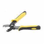 Кабелерез со съемником изоляции FIT 60051, 1.3-4.6 мм, 180 мм, мягкая оплетка ручек