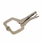 Зажим-струбцина с фиксатором Startul PRO-6056-01, прямые губки, 280 мм