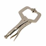 Зажим-струбцина с фиксатором Startul PRO-6056-01, прямые губки, 280 мм